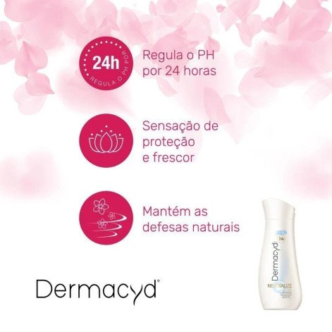 Sabonete Líquido Íntimo Dermacyd Pro-Bio Neutralize com 200ml Sabonete Líquido Íntimo Dermacyd Pro-Bio Neutralize com 200ml
