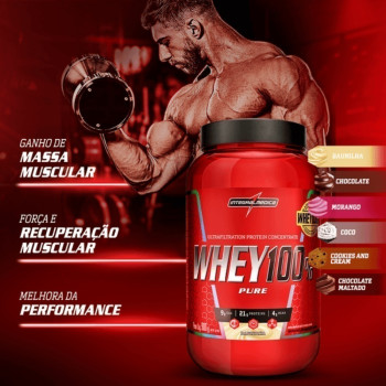 Whey 100% Pure Integral Chocolate 900g