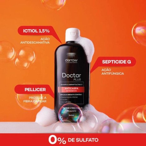 Shampoo Anticaspa Darrow Doctar Plus Intensivo 240ml Shampoo Anticaspa Darrow Doctar Plus Intensivo 240ml