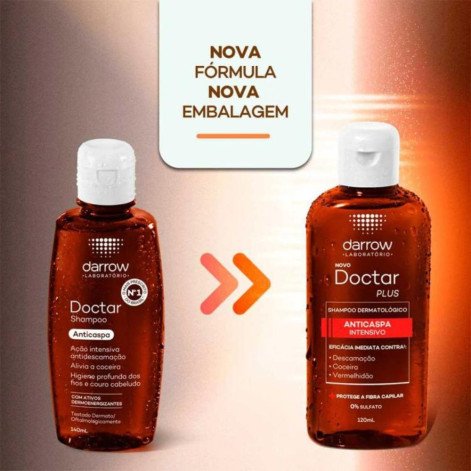 Shampoo Anticaspa Darrow Doctar Plus Intensivo 240ml Shampoo Anticaspa Darrow Doctar Plus Intensivo 240ml