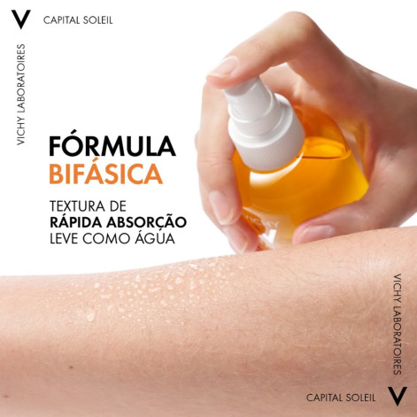  Água Solar Protetora Hidratante Corporal Vichy Capital Soleil FPS50 200ml