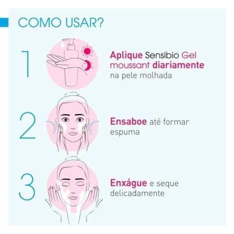 Gel De Limpeza Micelar Bioderma Sensibio Gel Moussant Calmante E Hidratante 100ml