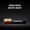 Pilha Alcalina Duracell Palito AAA 4 Unidades