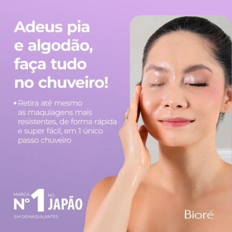 Óleo de Limpeza Demaquilante Bioré Cleansing Refil 210ml
