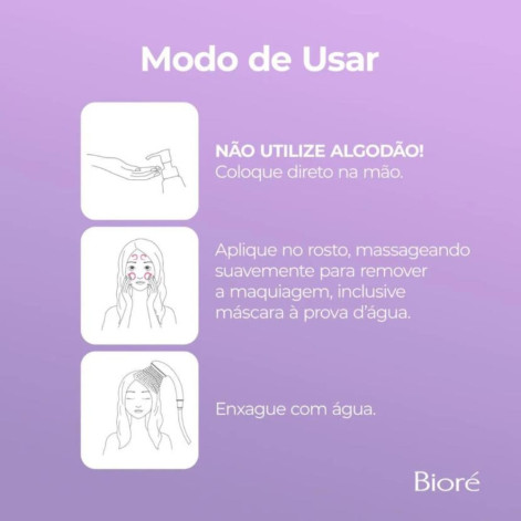 Demaquilante Bioré Make Up Remover 150ml