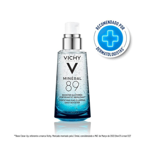 Sérum Fortalecedor Hidratante Facial Vichy Minéral 89 Daily Booster 50ml Sérum Fortalecedor Hidratante Facial Vichy Minéral 89 Daily Booster 50ml