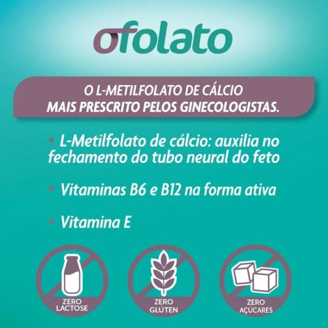 Polivitamínico Ofolato para Gestantes 30 comprimidos