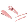 Kit Presilhas Proart Para Penteados Rosa 4 Unidades
