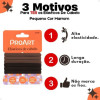 Elástico De Cabelo Pequeno Cor Marrom Proart 6 Unidades Elástico De Cabelo Pequeno Cor Marrom Proart 6 Unidades