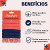 Elástico De Cabelo Proart Azul e Laranja 6 Unidades Elástico De Cabelo Proart Azul e Laranja 6 Unidades