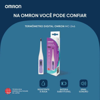 Termômetro Clínico Digital Omron MC-246 1 unidade