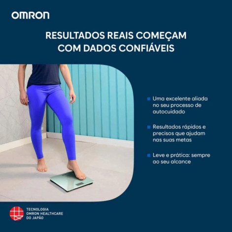 Balança Digital de Controle Corporal Omron HN-289 1 unidade Balança Digital de Controle Corporal Omron HN-289 1 unidade