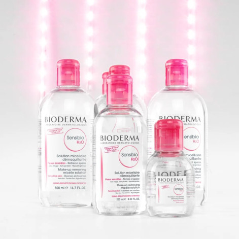 Kit Água Micelar Dermatológica Bioderma Sensibio H2O com 250ml + 100ml Grátis