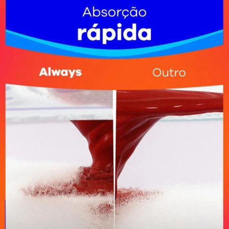 Absorvente Always Dia Ultra Suave P com Abas 32 unidades