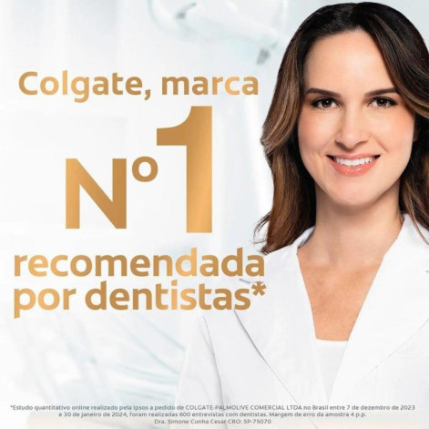 Creme Dental Colgate Total 12 Clean Mint 90g - Embalagem com 3 Unidades