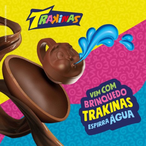 Ovo de Páscoa Lacta Trakinas de Chocolate ao Leite 190g