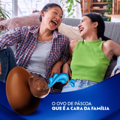 Ovo de Páscoa Lacta Trakinas de Chocolate ao Leite 190g