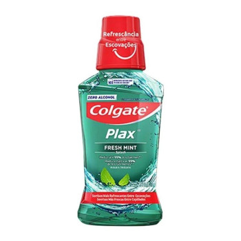 Enxaguante Bucal Colgate Plax Fresh Mint 250ml Embalagem com 4 unidades Leve 4 e Pague 3