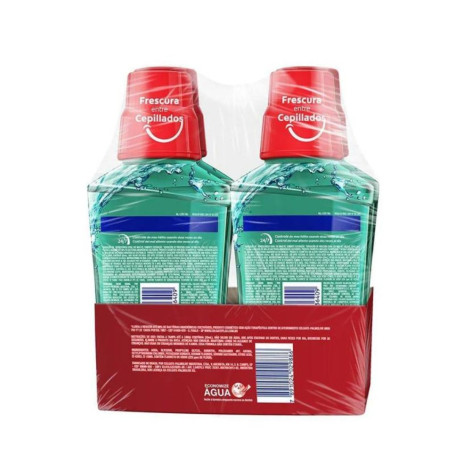 Enxaguante Bucal Colgate Plax Fresh Mint 250ml Embalagem com 4 unidades Leve 4 e Pague 3
