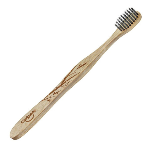 Escova Dental Sustentável Colgate Bamboo com 1 Unidade