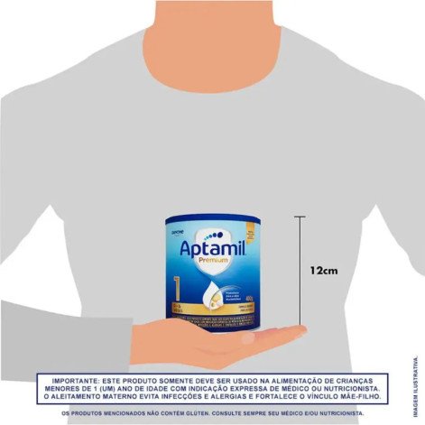 Fórmula Infantil Aptamil Premium 1 Danone 0 a 6 meses 400g