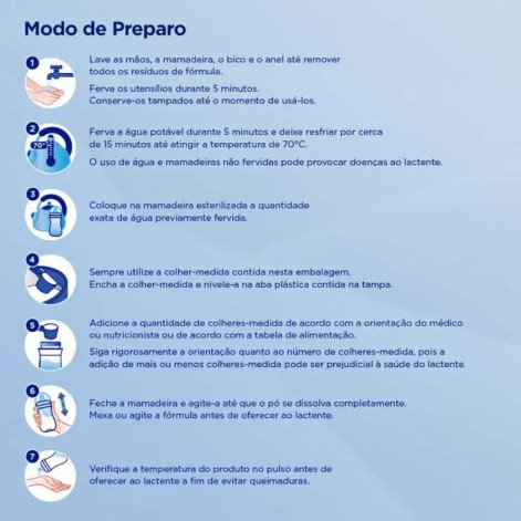 Fórmula Infantil Aptamil Premium 1 Danone 0 a 6 meses 400g