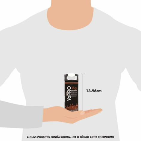 YoPRO Bebida Láctea UHT Chocolate 15g de Proteínas 250ml