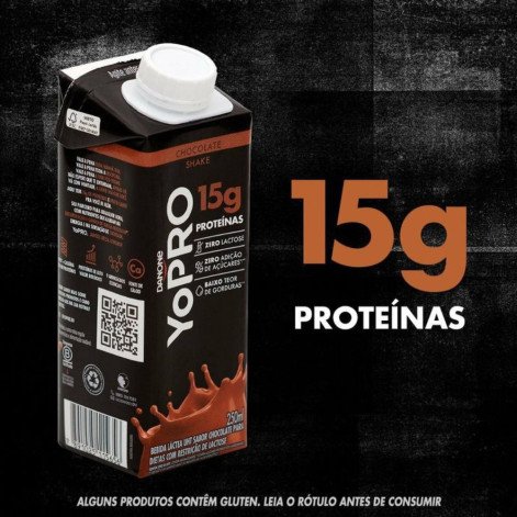 YoPRO Bebida Láctea UHT Chocolate 15g de Proteínas 250ml