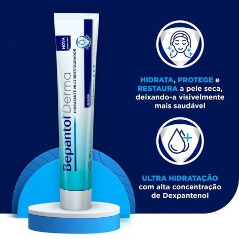 Creme Hidratante Bepantol Derma Multirrestaurador Pele Extrasseca 20g