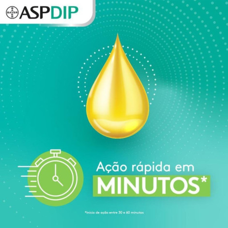 Dipirona Aspdip 500mg/ml Gotas Abacaxi 20ml Bayer Dipirona Aspdip 500mg/ml Gotas Abacaxi 20ml Bayer