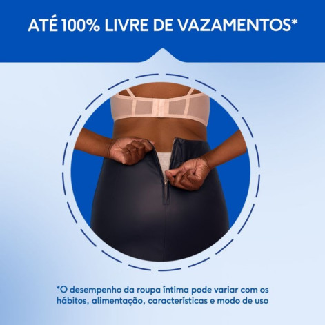 Roupa Íntima Plenitud Plus para Incontinência G/XG 32 Unidades