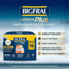 Roupa Íntima Descartável Unissex Bigfral Derma Plus P/M Absorção Moderada a Intensa 16 unidades