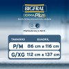 Roupa Íntima Descartável Bigfral Derma Plus Unissex G/XG Absorção Moderada a Intensa 7 unidades