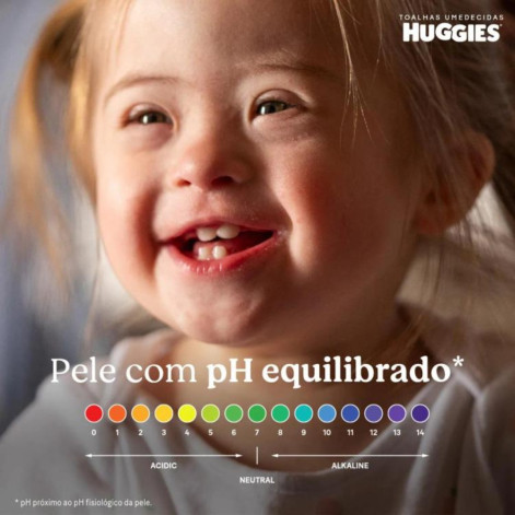 Lenço Umedecido Huggies Disney Baby Higiene Superior Hipoalergênico Sem Álcool 48 unidades