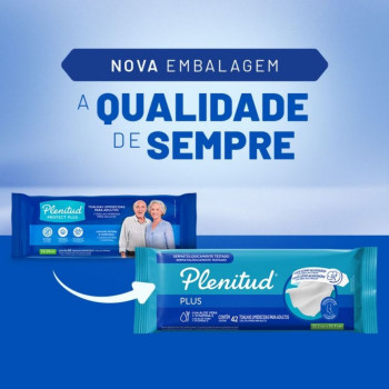 Toalha Umedecida Plenitud 42 Toalhas