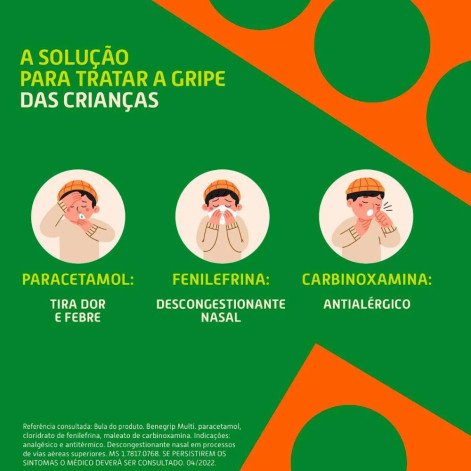 Benegrip Multi Sabor Frutas Vermelhas 240ml