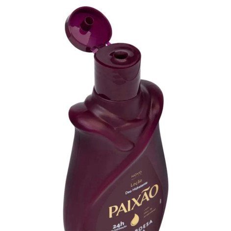 Loção Hidratante Corporal Paixão Framboesa Negra Ação Desodorante 200ml