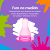 Bico De Mamadeira Lolly De Silicone Redondo Rosa