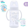 Mamadeira Lolly Big Dreams com Alça Neutro 350ml