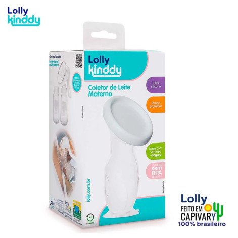 Coletor de Leite Materno Lolly Silicone com 1 unidade Coletor de Leite Materno Lolly Silicone com 1 unidade