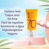 Kit Protetor Solar Ricosol Corpo 70Fps 180G+Facial 70Fps 50G Kit Protetor Solar Ricosol Corpo 70Fps 180G+Facial 70Fps 50G