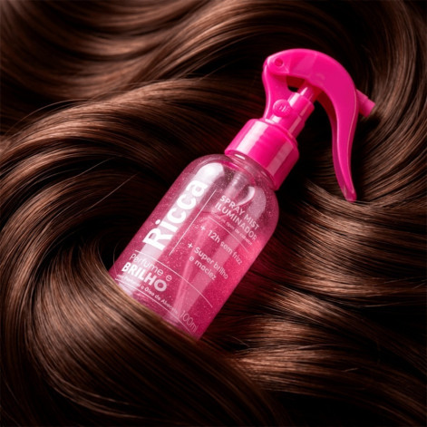 Spray Mist Iluminador Ricca Perfume e Brilho 100ml