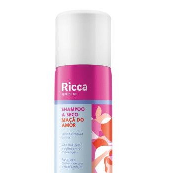 Shampoo a Seco Ricca Maçã do Amor 150ml