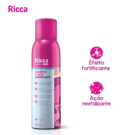Shampoo a Seco Fortificante 150ml Ricca