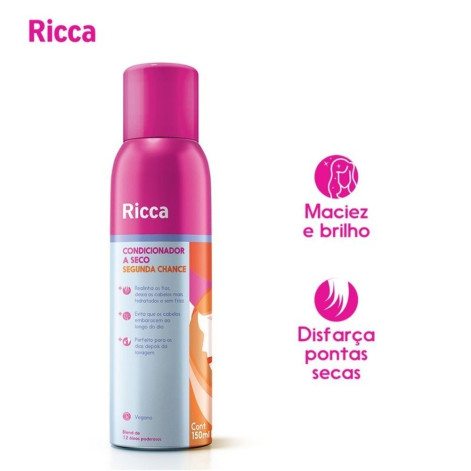 Condicionador A Seco Ricca Segunda Chance 150ml