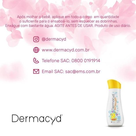 Sabonete Líquido Dermacyd Infantil 200ml Sabonete Líquido Dermacyd Infantil 200ml