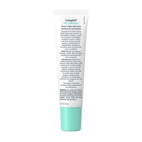 Sérum Tripla-Ação Facial Cetaphil Oil Control Controle de Oleisidade 30ml