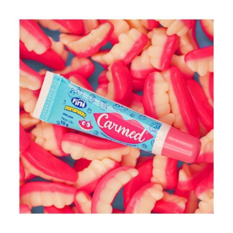 Hidratante Labial Carmed Fini Dentaduras Incolor Efeito Gloss 10g
