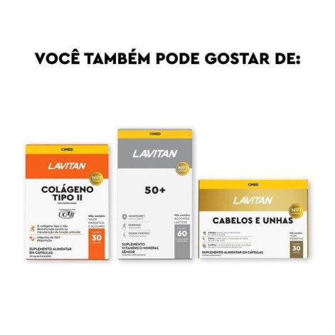 Lavitan Cálcio Mdk Com 30 Comprimidos Revestidos