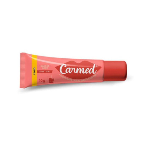 Hidratante Labial Carmed Maçã do Amor com cor 10g